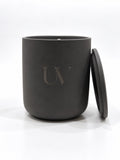 UV VELVET AMBER — Black Ceramic Candle